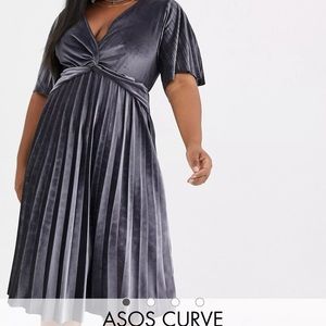 ASOS Curve Velvet Dress